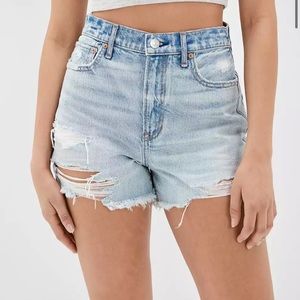 NWOT American Eagle Highest Rise 90s Boyfriend Jeans Light Wash